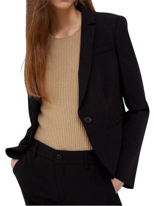 Blazer Donna Nero monopetto LIU JO | WXX047-T789622222
